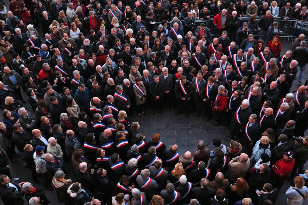 hommage attentats Capitole