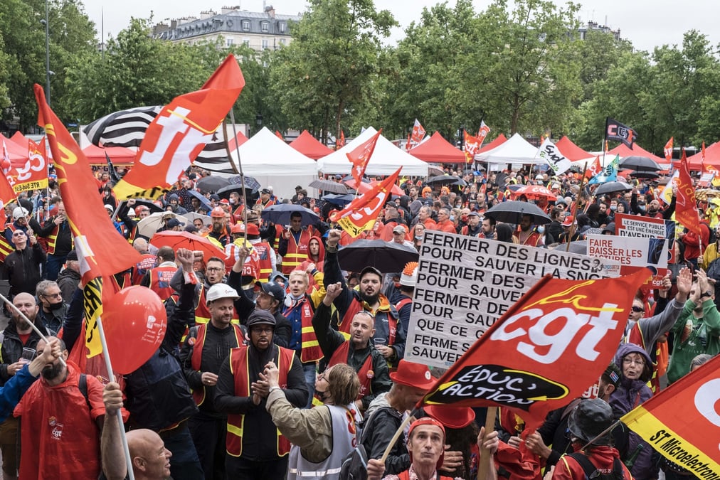 Hercules, Manif, EDF,