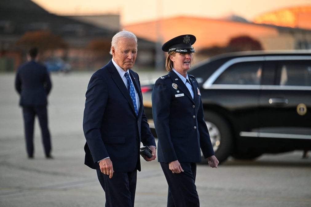 Le president americain joe biden