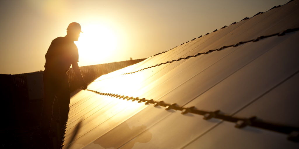 Panneau solaire en Californie