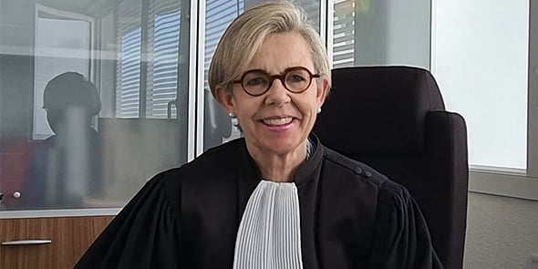 Nadine Baptiste, présidente du Tribunal de commerce de Montpellier