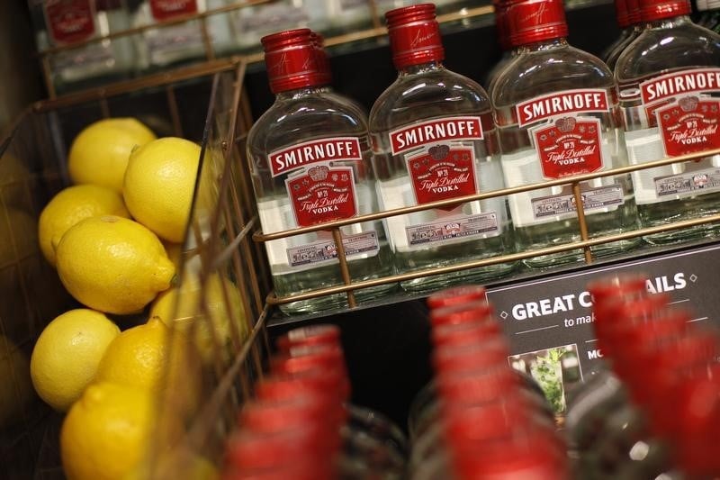 Ventes en baisse pour diageo au 3e trimestre