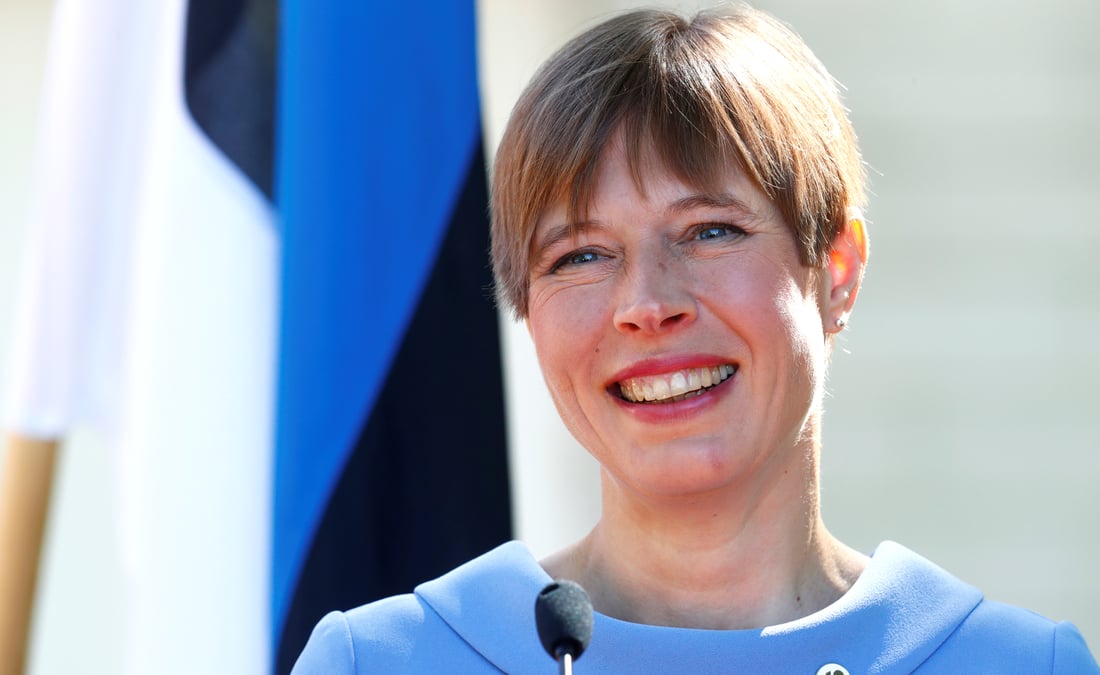 Kersti Kaljulaid, présidente de la e-République, Estonie, licorne, startup nation,