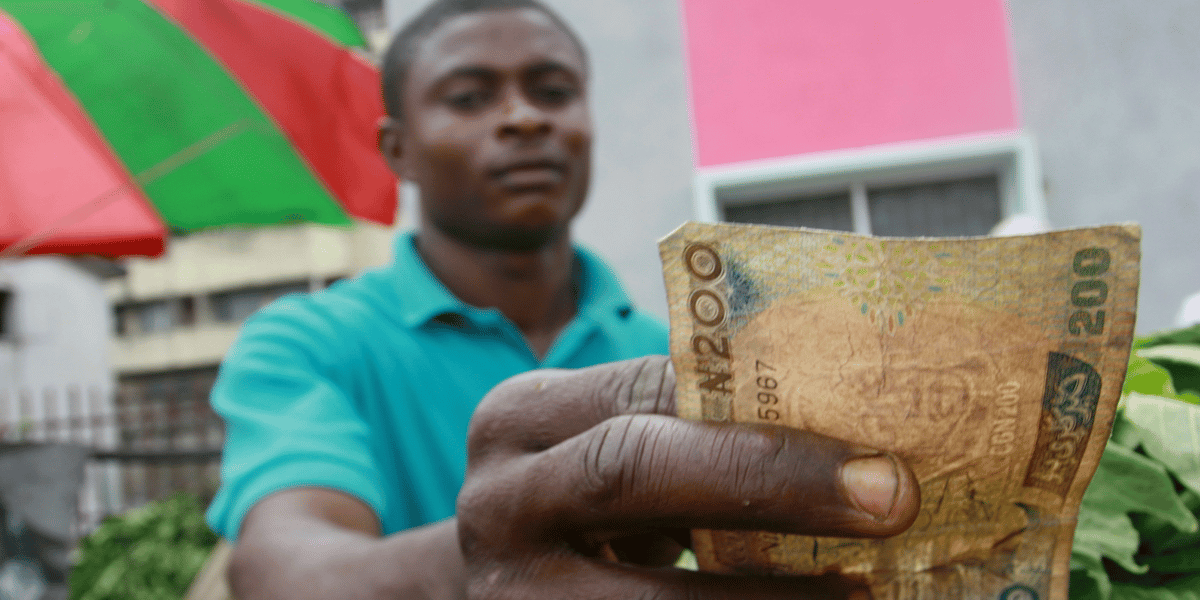 Nigeria argent revenu monnaie naira