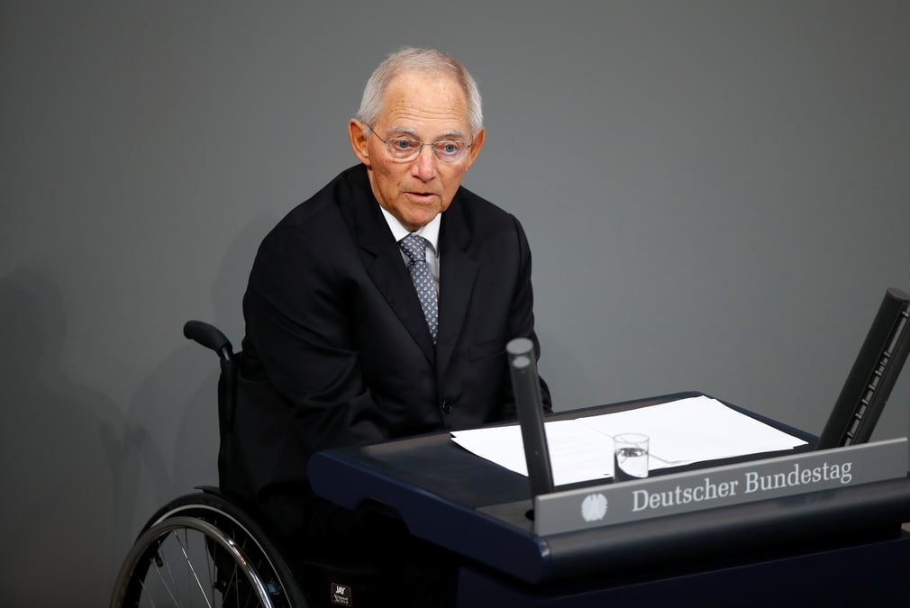 Si le spd part, la cdu/csu pourrait gouverner seule, estime schauble
