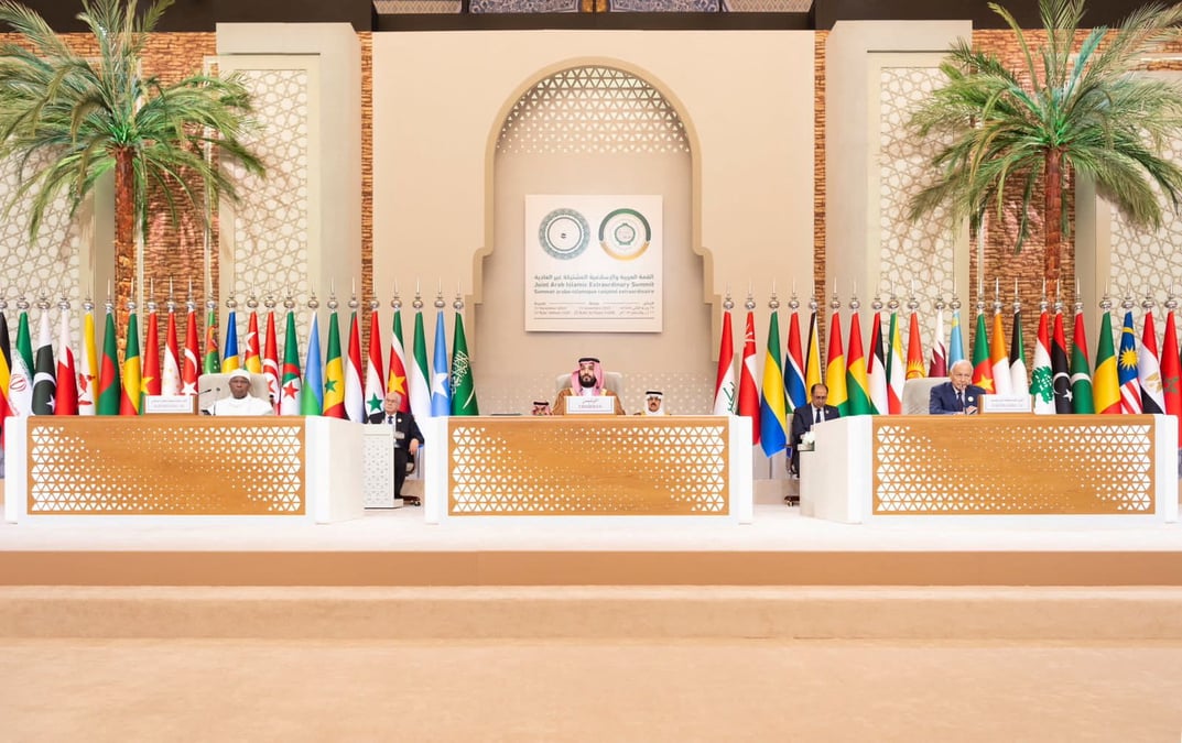 Les chefs d'etat participent au sommet de l'oci a riyad en arabie saoudite