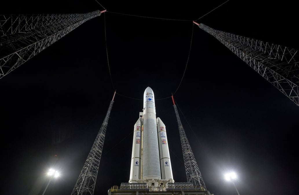 Premiere mission de l'annee pour ariane 5, deux satellites places en orbite