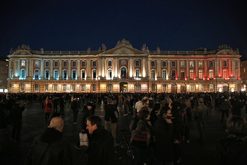 hommage attentats Capitole