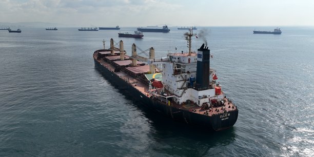 La voie maritime est primordiale pour l'exportation des céréales ukrainiennes (photo d'illustration).