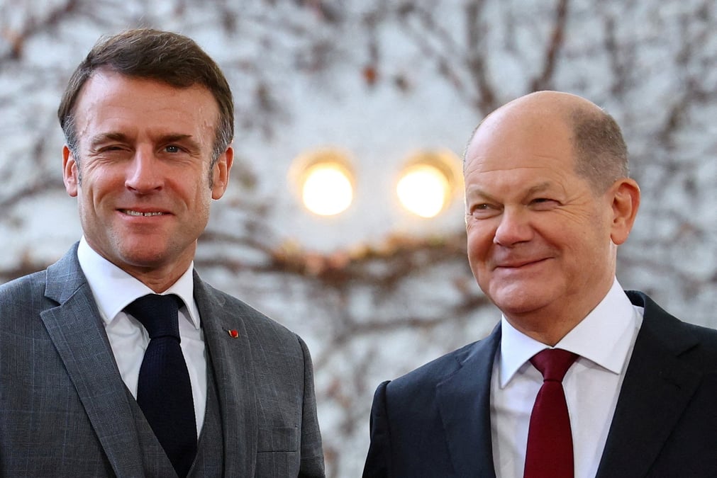 Emmanuel Macron et Olaf Scholz se retrouveront ce mardi pour conclure la visite d'Etat du président français.