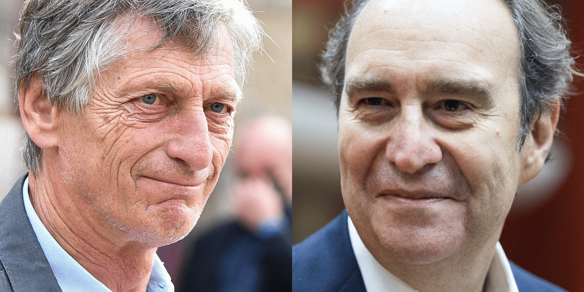 Xavier Niel et Nicolas de Tavernost