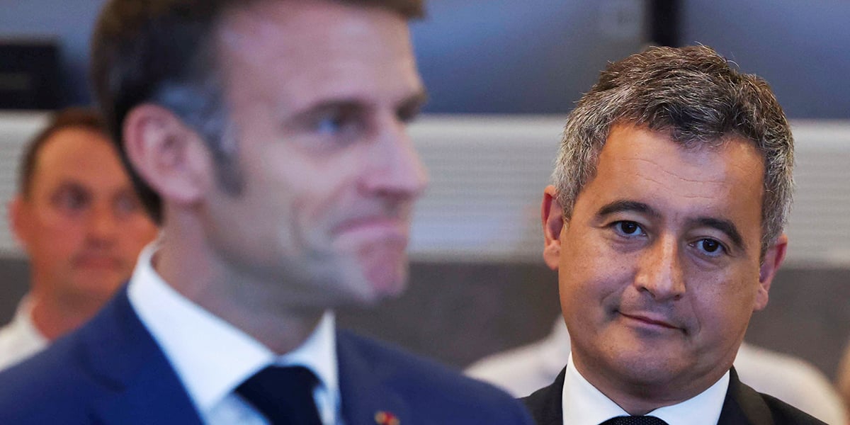 Emmanuel Macron a invité Gérald Darmanin à déjeuner en tête à tête le 30 septembre à l'Élysée.