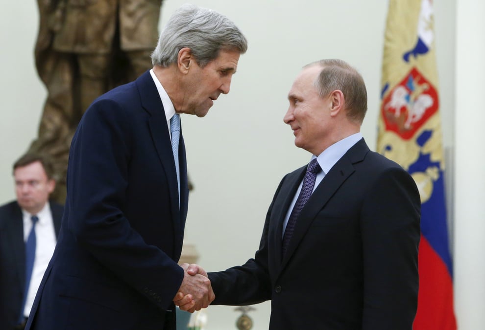 John kerry discute a moscou du dossier syrien