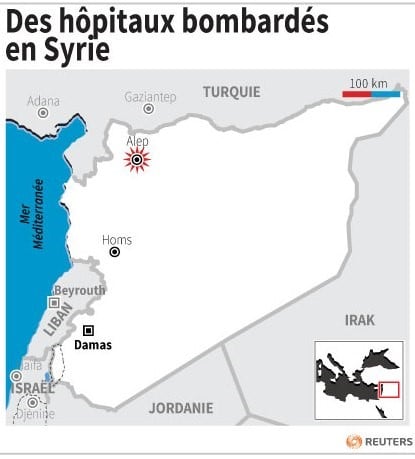 Des hopitaux bombardes en syrie