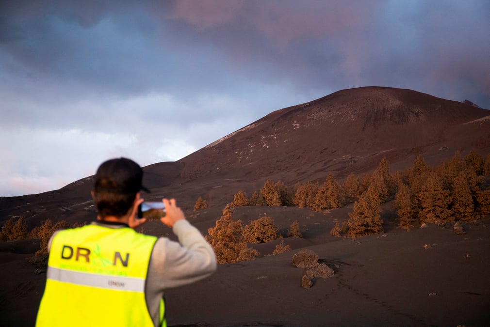 Espagne: fin de l'eruption du volcan de la palma