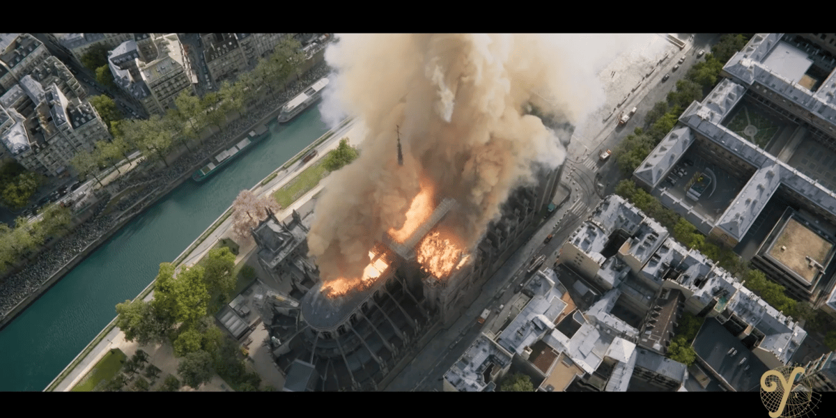 Le studio The Yard vient de remporter le César des meilleurs effets visuels pour le film "Notre-Dame brûle" de Jean-Jacques Annaud.