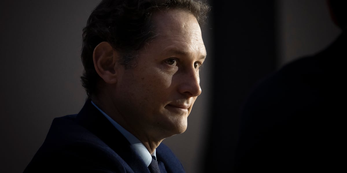 John Elkann, l'héritier de la famille Agnelli, a pris la direction par intérim de Stellantis depuis l'éviction de Carlos Tavares en décembre dernier.