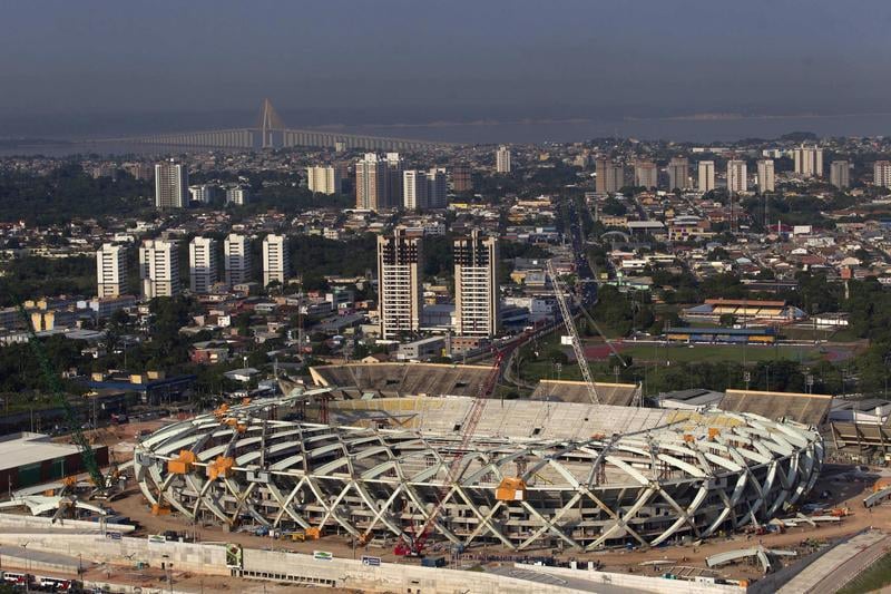 Mondial: un ouvrier tué sur le chantier d'un stade au Brésil