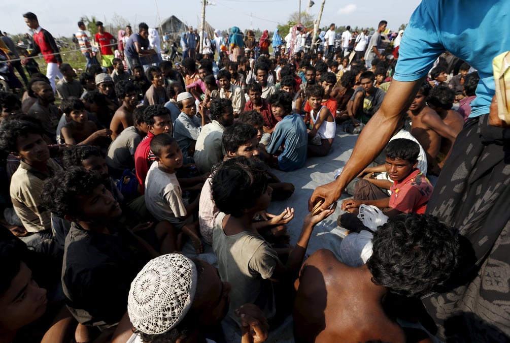 Des centaines de migrants secourus au large de la birmanie
