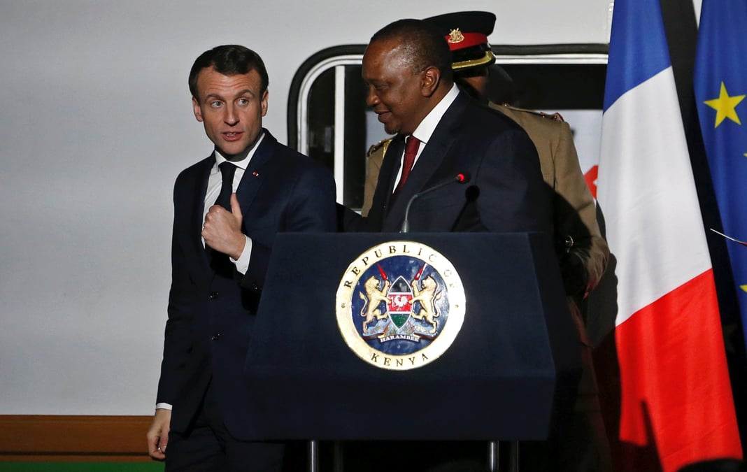 La france signe pour deux milliards d'euros de contrats avec le kenya