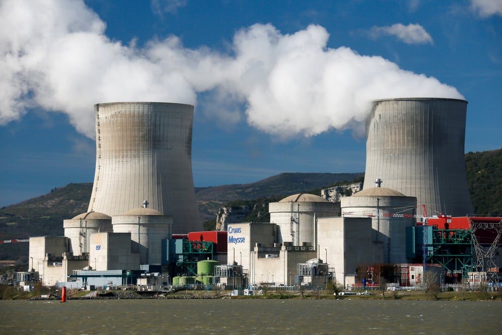 France: redemarrage de deux reacteurs de la centrale nucleaire de cruas