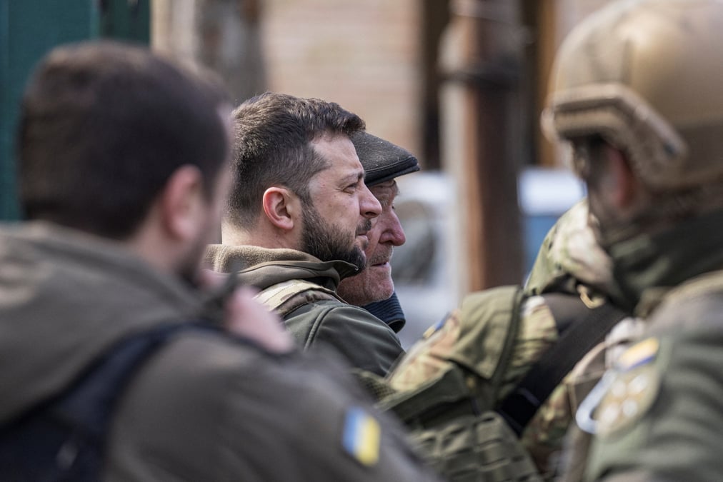 Pour zelensky, les discussions avec la russie sont la seule option