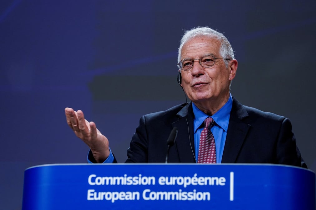 Le haut representant de l'union europeenne pour les affaires etrangeres, josep borrell