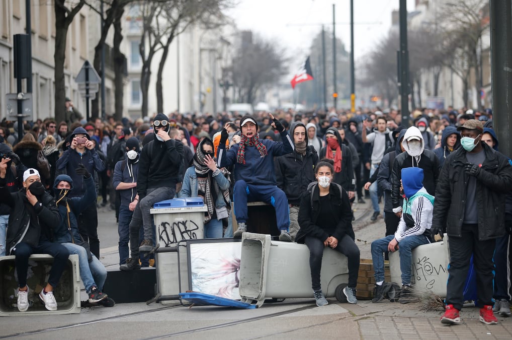Interdiction d'une manifestation jeudi a nantes