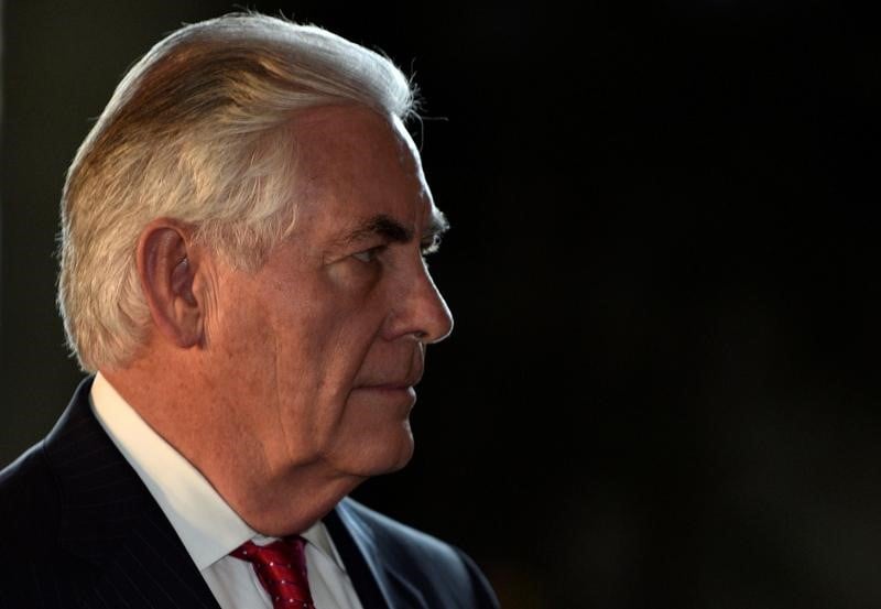 Rex tillerson peut-etre absent a une reunion de l'otan