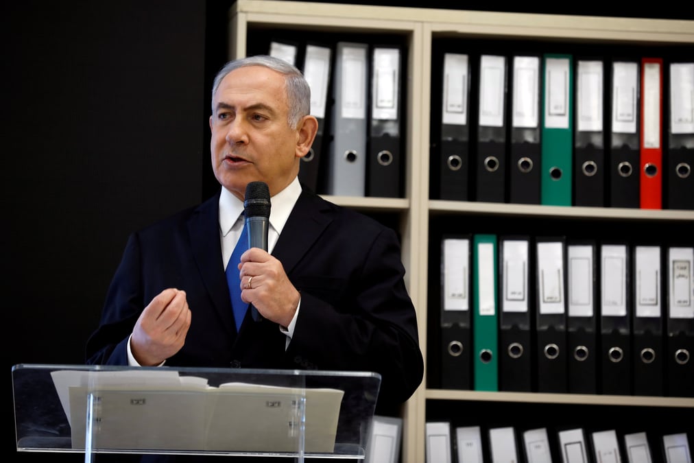 Netanyahu accuse abbas d'antisemitisme et de negationnisme