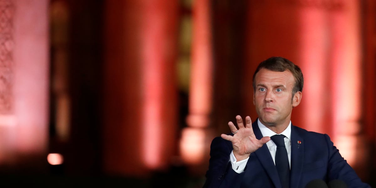 Macron, Beyrouth, Liban