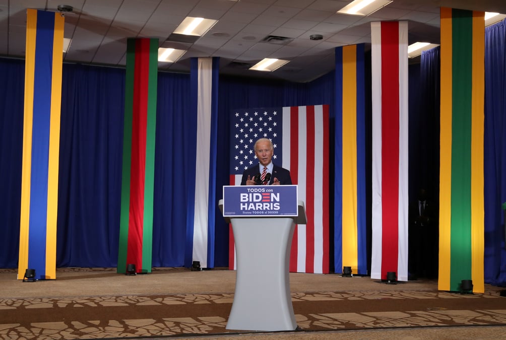 Usa 2020: biden accuse trump d'avoir lache la communaute hispanique