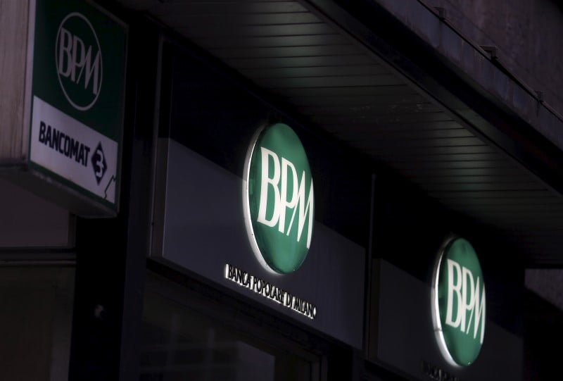 Le benefice net de banca popolare di milano en forte baisse