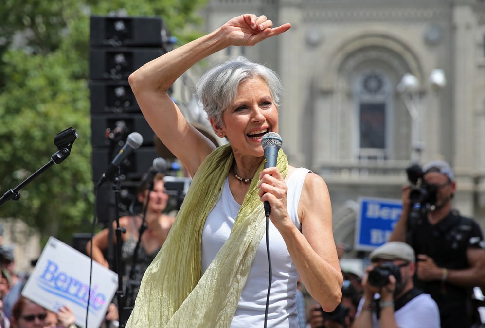 La candidate écologiste Jill Stein, dont les 1% à l'élection présidentielle de 2016 avaient cruellement manqué à Hillary Clinton, se représente en 2024.