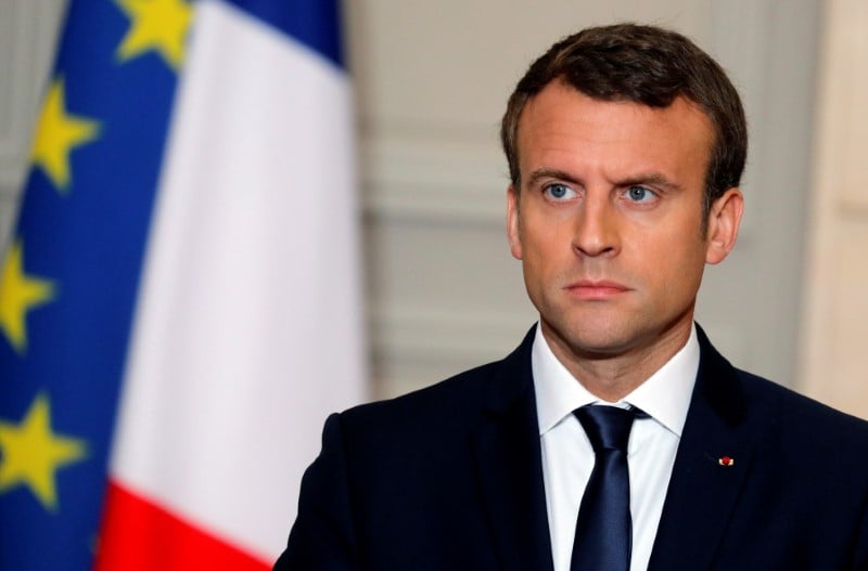 Macron exprime sa solidarite apres "l'attaque" a barcelone