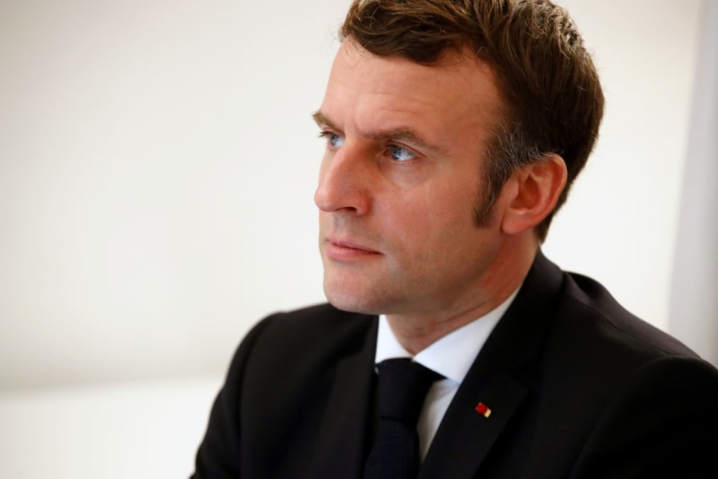 Macron a "confiance dans la force de la democratie" aux usa