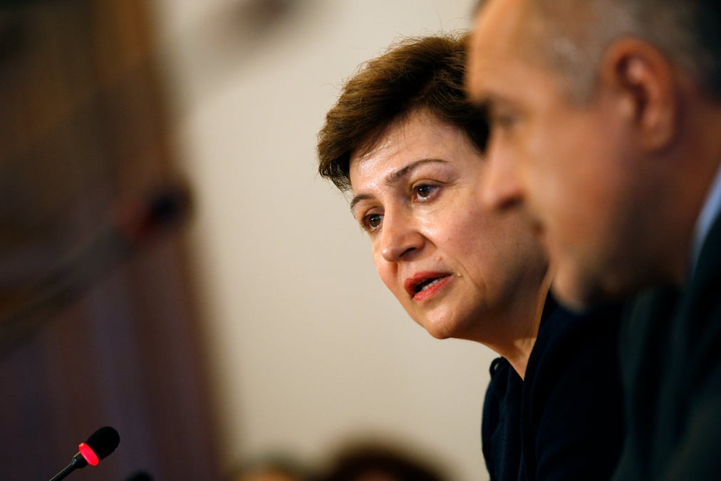 Ukraine: zelensky discute de la reconstruction avec la directrice generale du fmi
