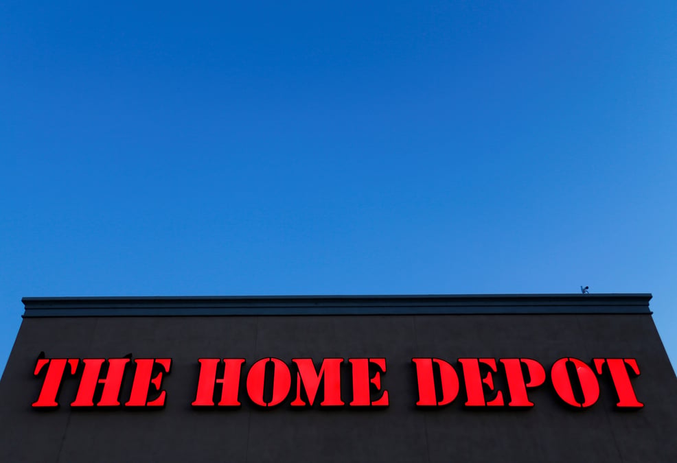 Le logo de home depot