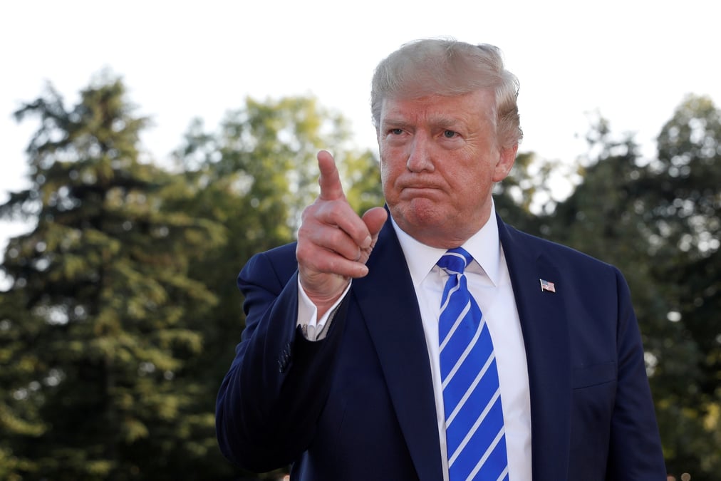 Trump confirme droits de douane et tenue d'une reunion avec pekin