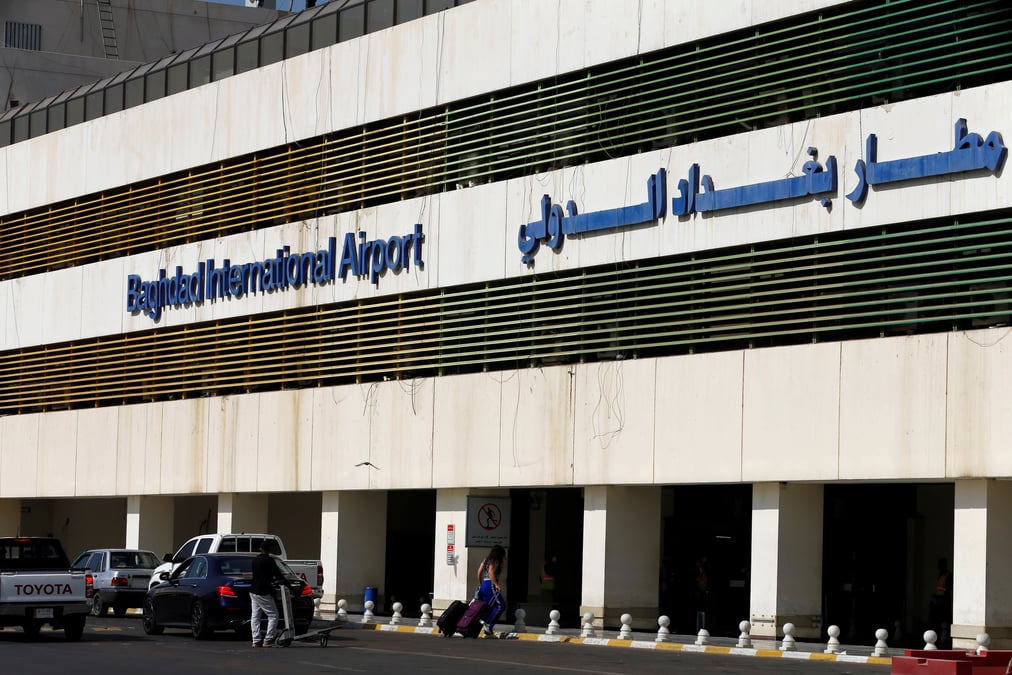 Irak: deux roquettes s'abattent dans le perimetre de l'aeroport de bagdad