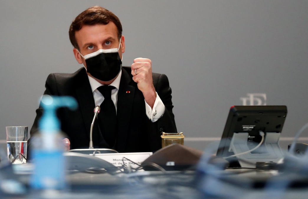 France/usa: entretien telephonique entre macron et harris