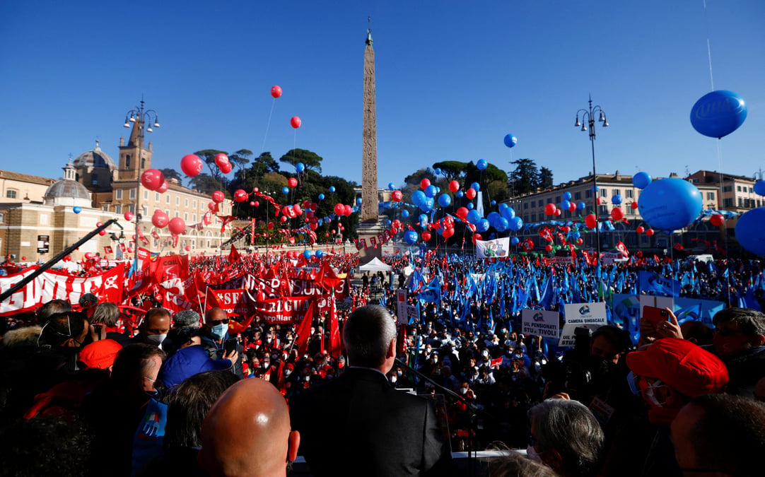 Greve en italie a l'appel de deux syndicats