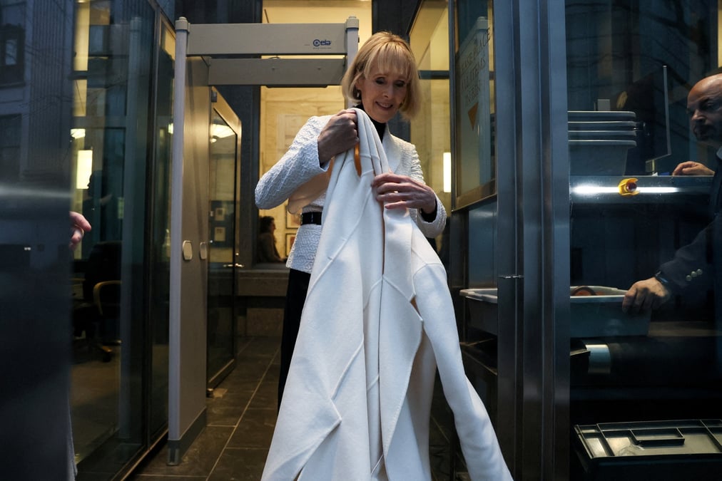 E. jean carroll au tribunal federal de manhattan, a new york