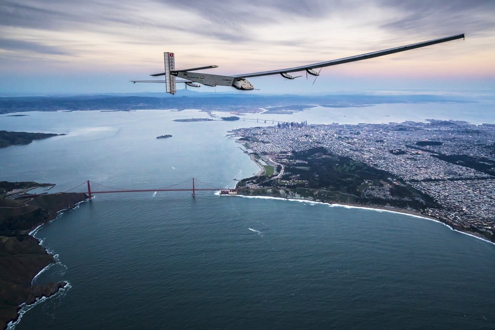 Traversee du pacifique reussie pour solar impulse