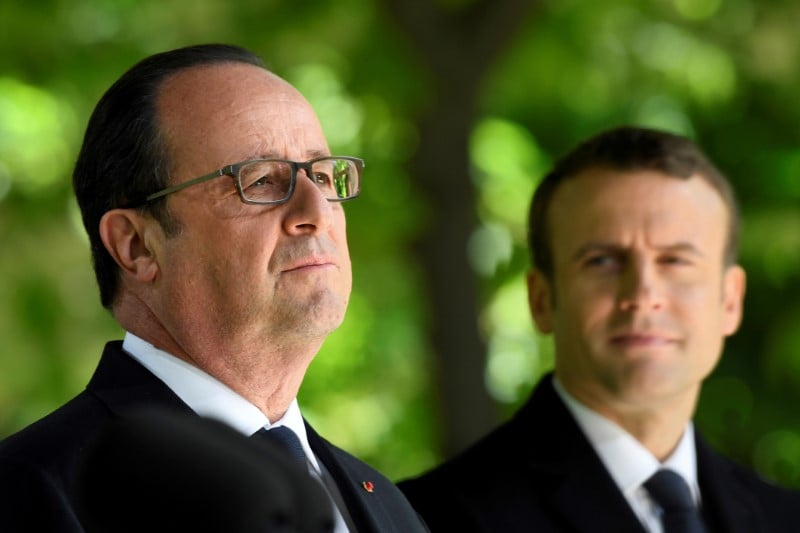 Hollande ne veut pas etre la "mouche du coche" de macron