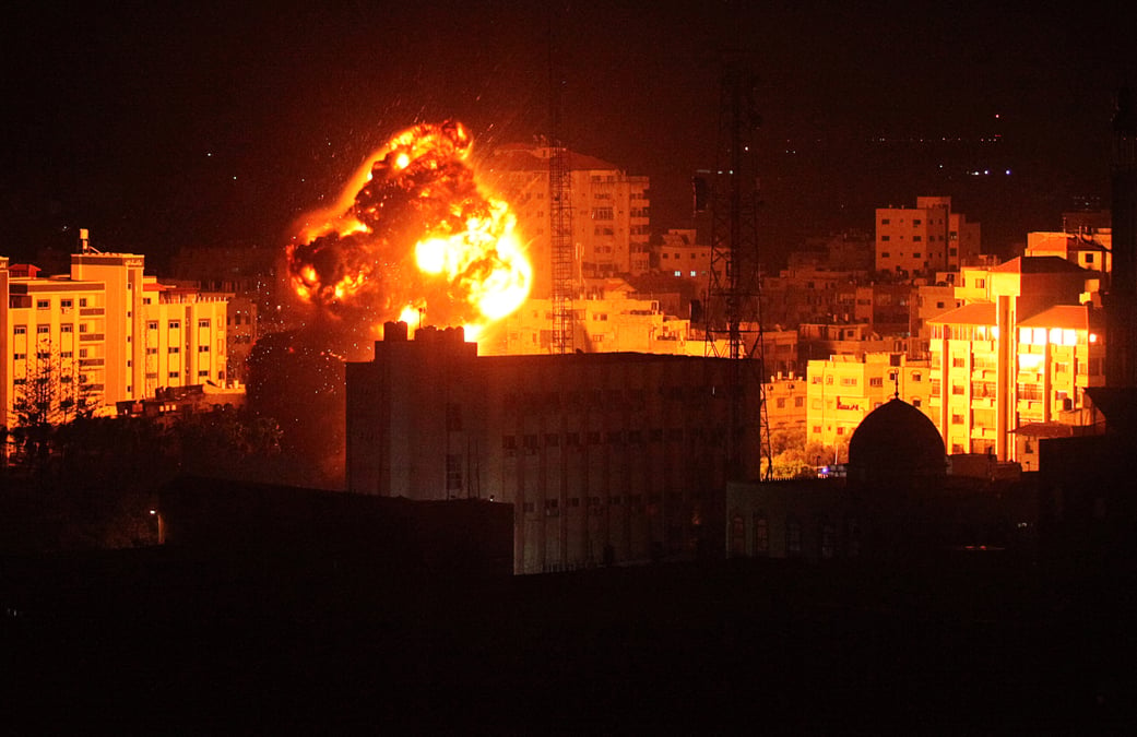 Israel mene des frappes a gaza apres un tir de roquette