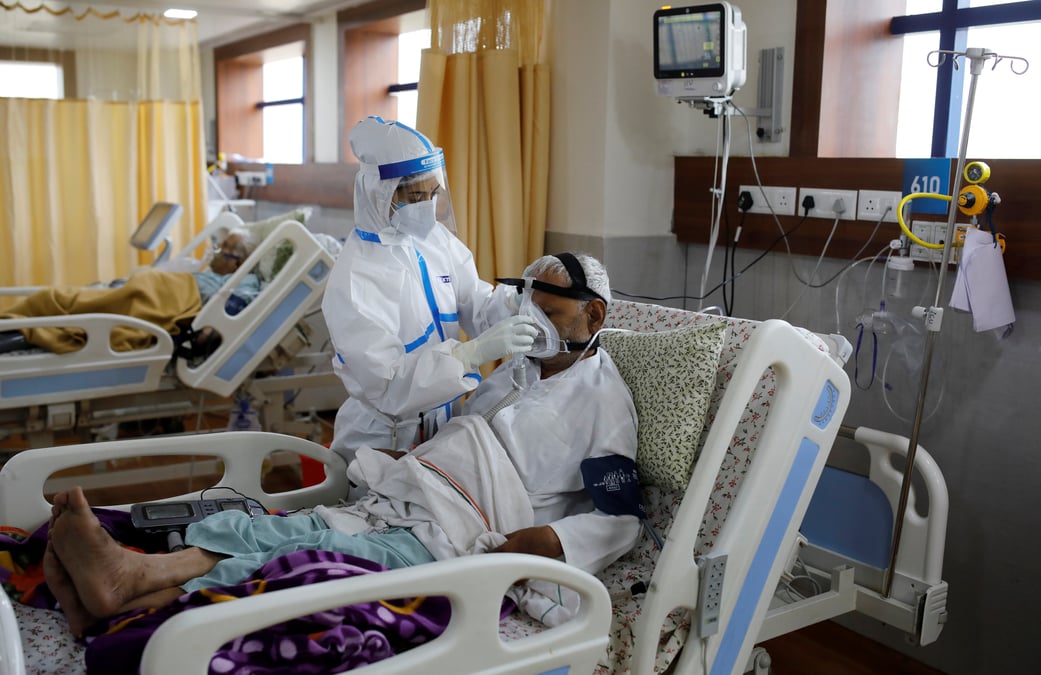 Coronavirus: le bilan en inde depasse le seuil des 5 millions de cas