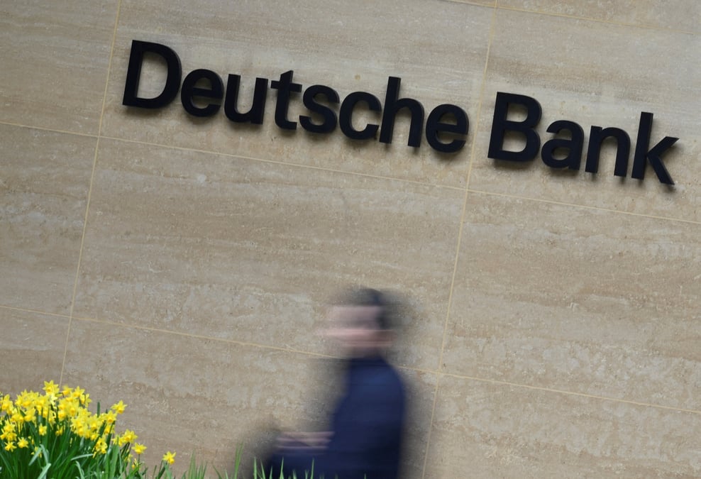 Les locaux de la deutsche bank a londres