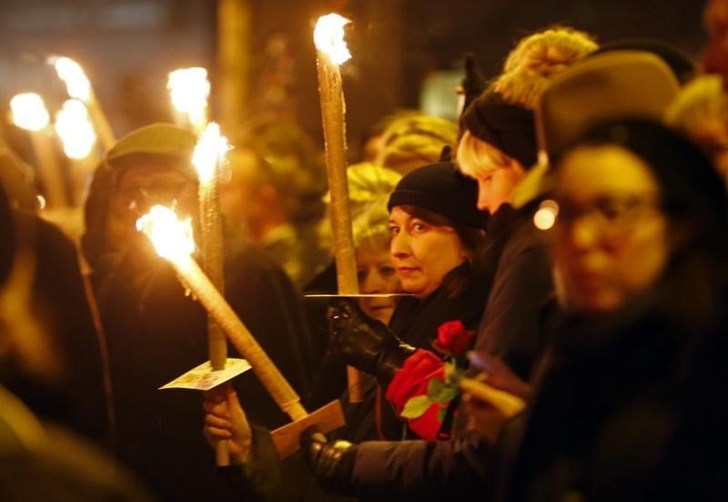 Veillee a copenhague en hommage aux victimes des attentats