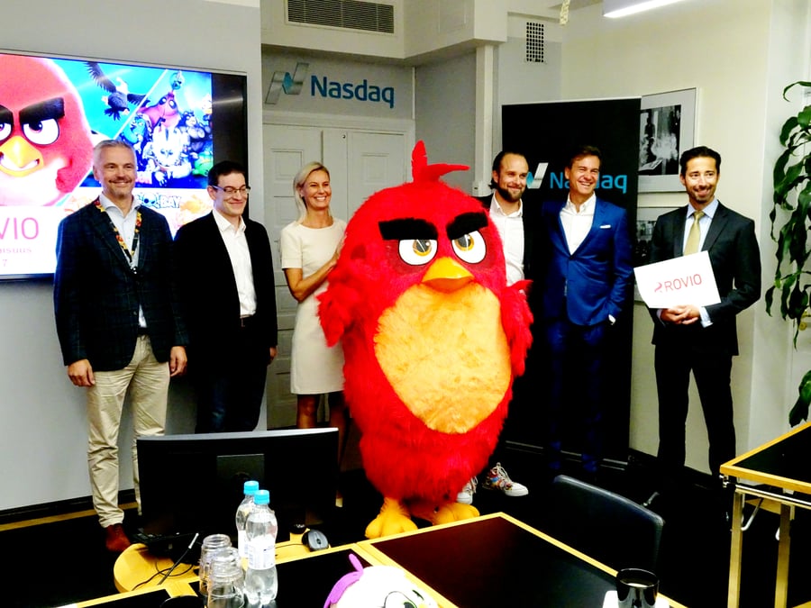 Rovio, editeur d'angry birds, valorise 1 milliard de dollars pour son ipo